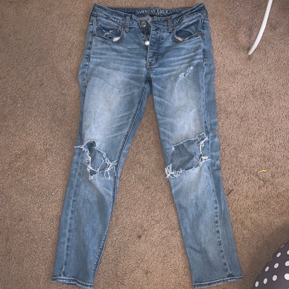 american eagle tomgirl jeans